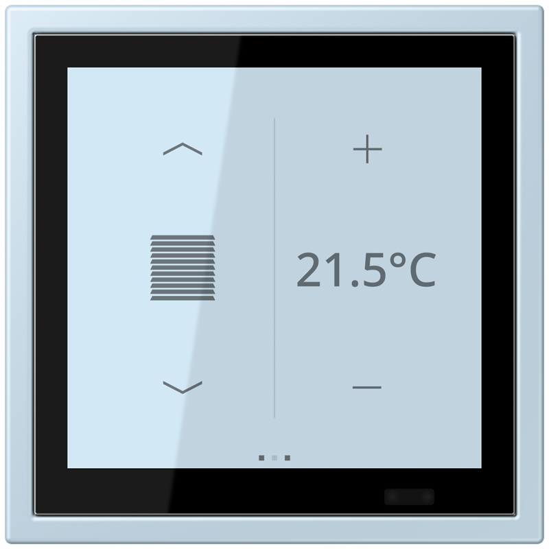 Изображение LCZ459BFD1S208  KNX комнатный контроллер LS TOUCH - завод JUNG