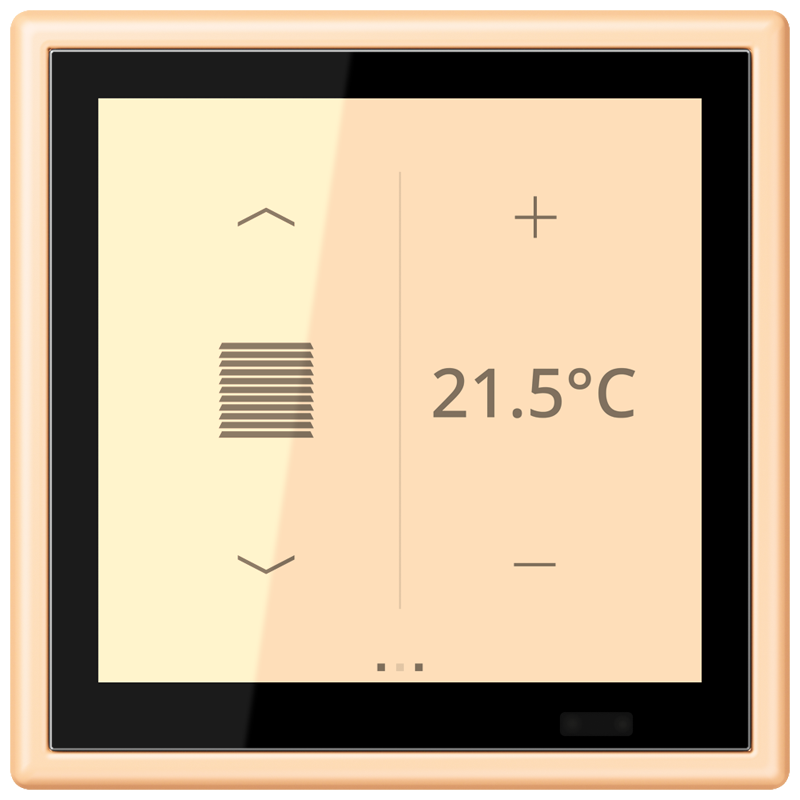 Изображение LC459D1S223  KNX комнатный контроллер LS TOUCH - завод JUNG