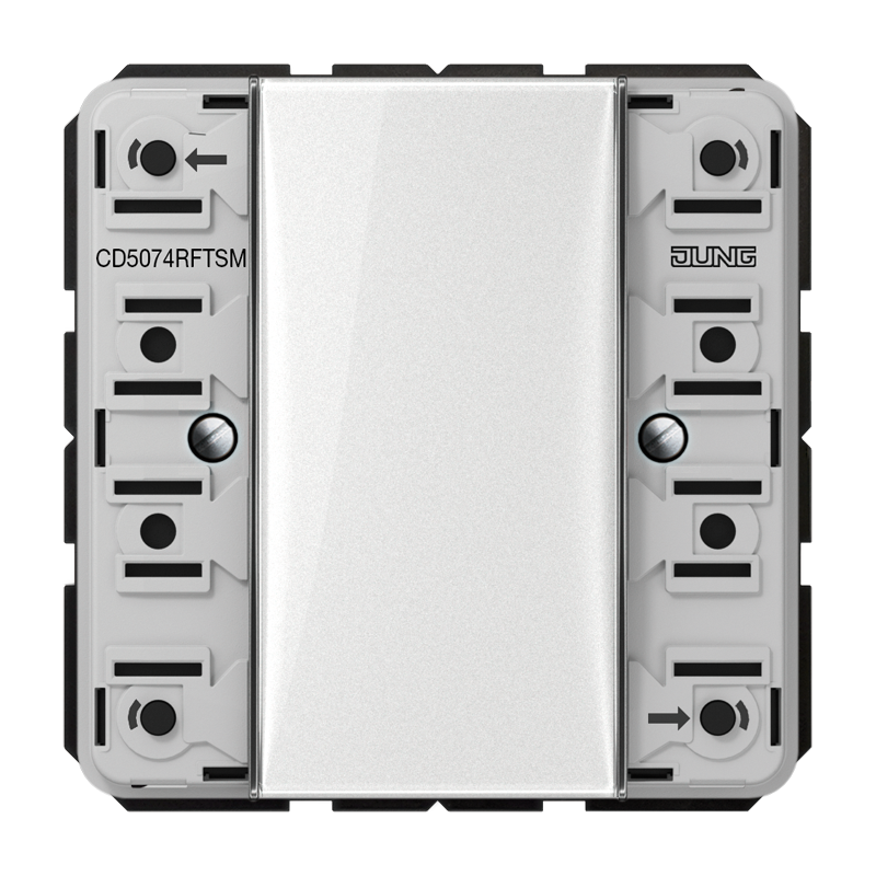 Изображение CD5074RFTSM  KNX радио кнопочный модуль, 4 группы - завод JUNG