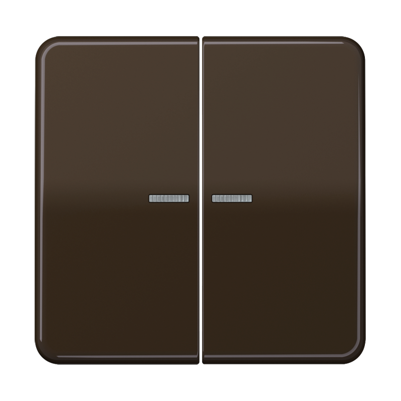 Изображение CD10921STRFBR  KNX RF кнопка, 2 группы - завод JUNG