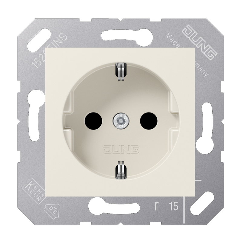 Изображение CD5120BFKI  SCHUKO®-розетка 16 A / 250 B ~ - завод JUNG