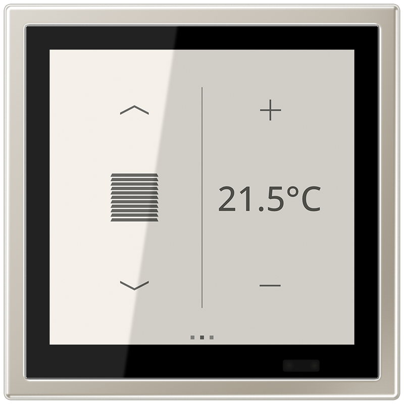 Изображение ES459D1S82  KNX комнатный контроллер LS TOUCH - завод JUNG