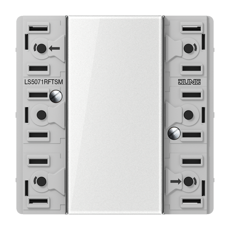 Изображение LS5073RFTSM  KNX радио кнопочный модуль, 3 группы - завод JUNG